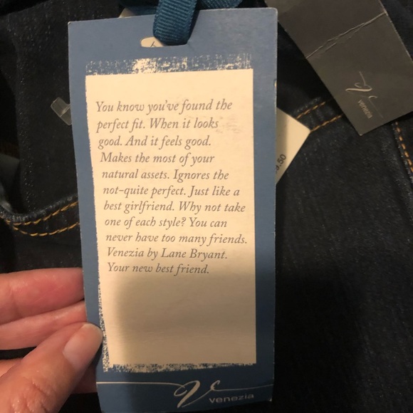 Lane Bryant denim stretch flare size 28 A - Picture 5 of 6